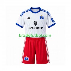 Equipación completa Niño Hamburger SV Camiseta de local 2026-2027 Manga Corta