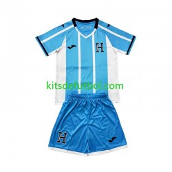 Equipación completa Niño Honduras 2026 Camiseta de visitante Manga Corta