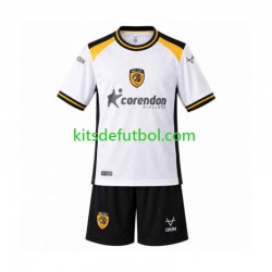Equipación completa Niño Hull City Camiseta de visitante 2026-2027 Manga Corta
