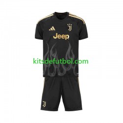 Equipación completa Niño Juventus Camiseta alternativa 2026-2027 Manga Corta