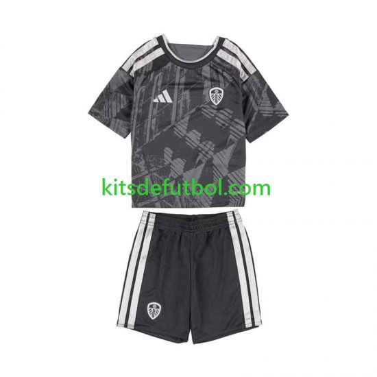 Equipación completa Niño Leeds United Camiseta alternativa 2026-2027 Manga Corta
