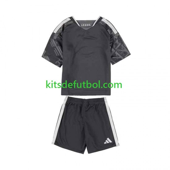 Equipación completa Niño Leeds United Camiseta alternativa 2026-2027 Manga Corta