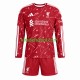 Equipación completa Niño Liverpool Camiseta de local 2026-2027 Manga Larga