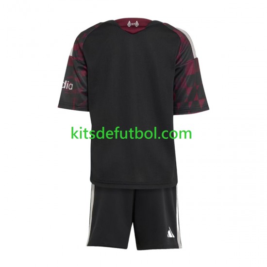 Equipación completa Niño Liverpool Camiseta alternativa 2026-2027 Manga Corta