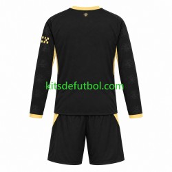 Equipación completa Niño Manchester City Camiseta de visitante 2026-2027 Manga Larga
