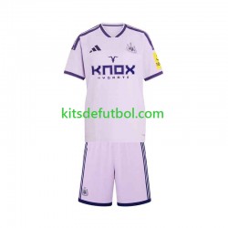 Equipación completa Niño Newcastle United Camiseta alternativa 2026-2027 Manga Corta