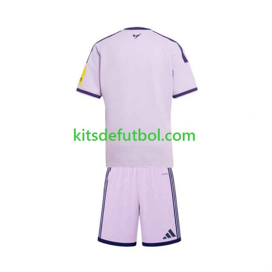 Equipación completa Niño Newcastle United Camiseta alternativa 2026-2027 Manga Corta
