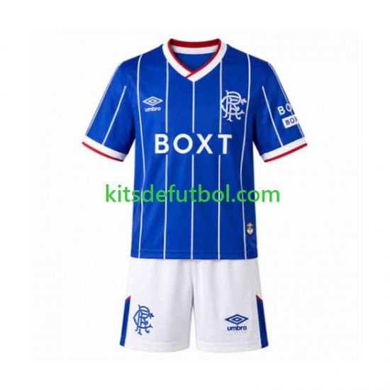Equipación completa Niño Rangers Camiseta de local 2026-2027 Manga Corta