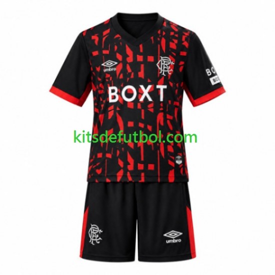 Equipación completa Niño Rangers Camiseta alternativa 2026-2027 Manga Corta