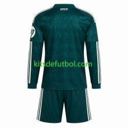 Equipación completa Niño Real Madrid Camiseta de visitante 2026-2027 Manga Larga