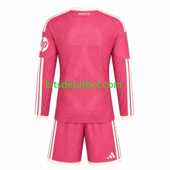 Equipación completa Niño Real Madrid Camiseta alternativa 2026-2027 Manga Larga