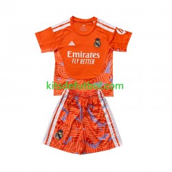 Equipación completa Niño Real Madrid Portero Camiseta de local 2026-2027 Manga Corta