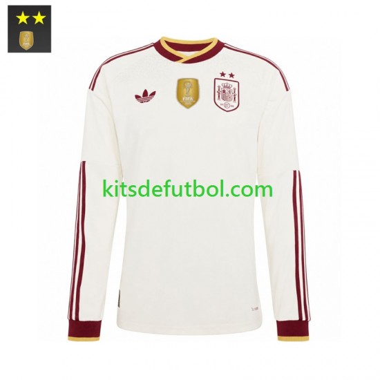 España Hombre Camiseta de visitante 2026-2027 Manga Larga