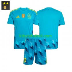 Equipación completa Niño España Portero Camiseta de local 2026-2027 Manga Corta