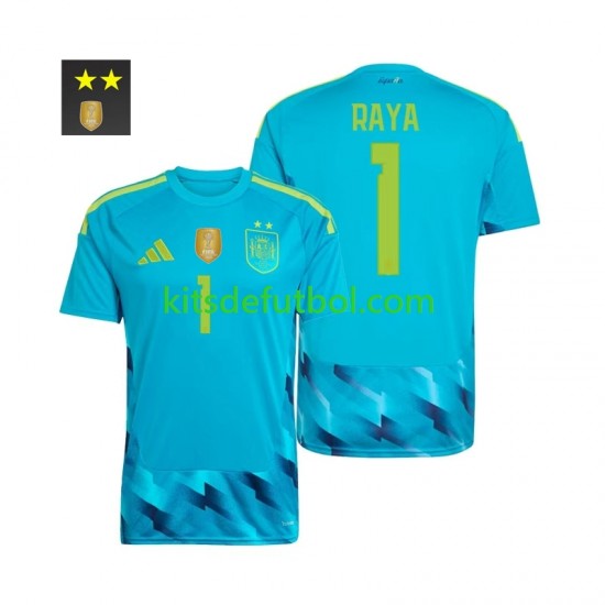 España Portero David Raya 1 Hombre Camiseta de local 2026-2027 Manga Corta