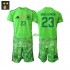 Equipación completa Niño España Portero Unai Simon 23 Camiseta alternativa 2026-2027 Manga Corta