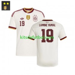 España Lamine Yamal 19 Hombre Camiseta de visitante 2026-2027 Manga Corta