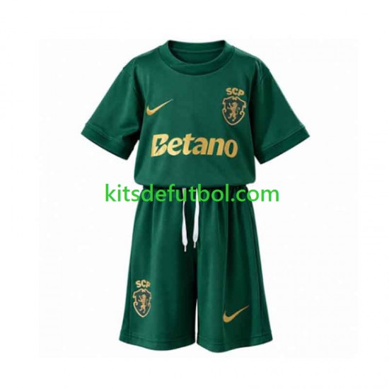 Equipación completa Niño Sporting CP Special Camiseta de local 2026-2027 Manga Corta
