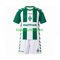 Equipación completa Niño Werder Bremen Camiseta de local 2026-2027 Manga Corta