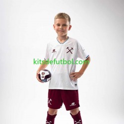 Equipación completa Niño West Ham United Camiseta de visitante 2026-2027 Manga Corta