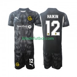 Equipación completa Niño FK Bodø/Glimt  Portero Nikita Haikin 12 2025 Camiseta de local Manga Corta