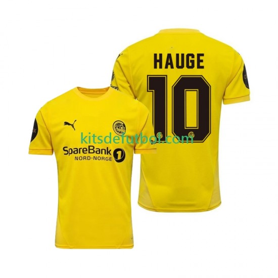FK Bodø/Glimt Jens Petter Hauge 10 2025 Hombre Camiseta de local Manga Corta