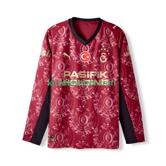Galatasaray Hombre Camiseta alternativa 2025-2026 Manga Larga