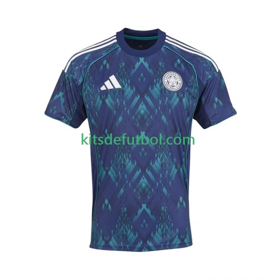 Leicester City Hombre Camiseta de visitante 2025-2026 Manga Corta