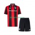 Equipación completa Niño OGC Nice Camiseta de local 2025-2026 Manga Corta