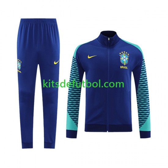Brasil Chándal de Entrenamiento Azul 2023-2024