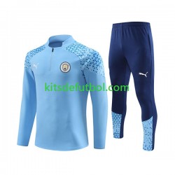 Manchester City Camiseta de Entrenamiento Azul 2023-2024
