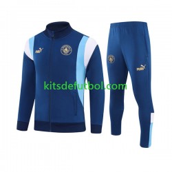 Manchester City Chándal de Entrenamiento Azul 2023-2024