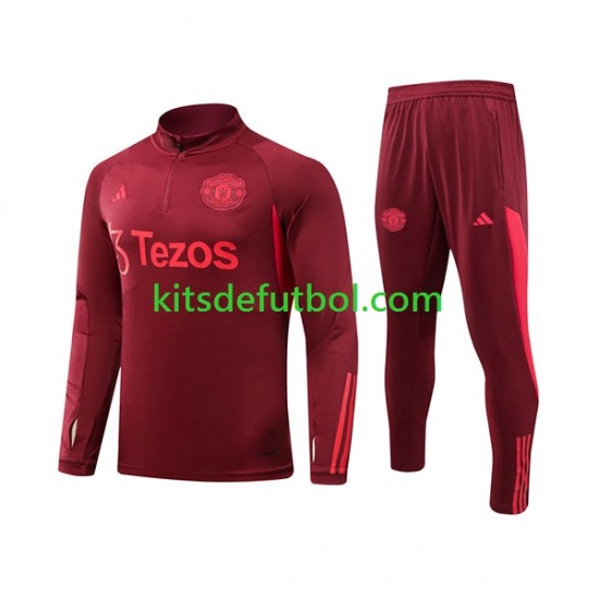 Manchester United Camiseta de Entrenamiento Rojo 2023-2024