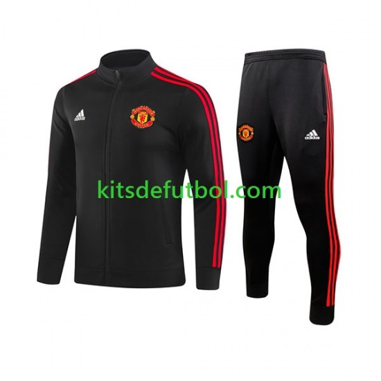 Manchester United Chándal de Entrenamiento Negro 2023-2024