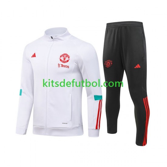 Manchester United Chándal de Entrenamiento Blanco 2023-2024