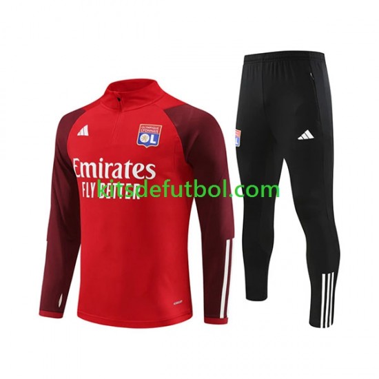 Olympique de Lyon Camiseta de Entrenamiento Rojo 2023-2024