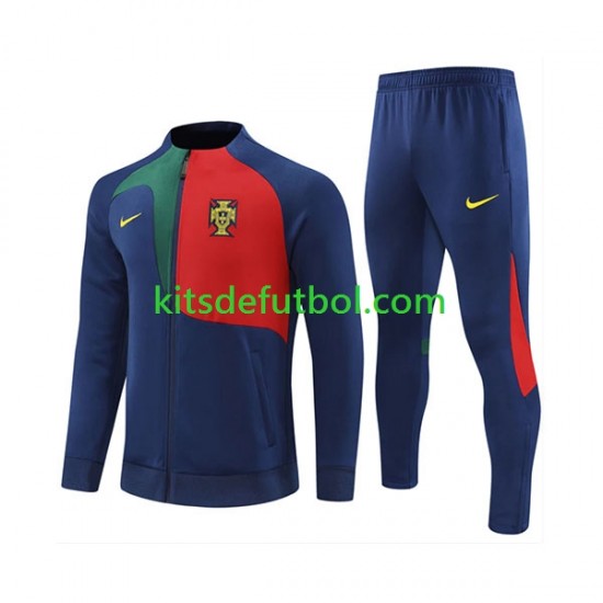 Portugal Chándal de Entrenamiento Rojo Azul 2023-2024