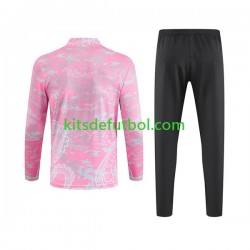 Real Madrid Dragon Camiseta de Entrenamiento Rosa 2023-2024