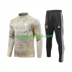 Real Madrid Dragon Camiseta de Entrenamiento Amarillo 2023-2024