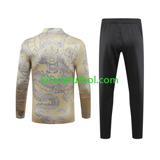 Real Madrid Dragon Camiseta de Entrenamiento Amarillo 2023-2024