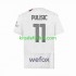 AC Milan Christian Pulisic 11 Hombre Camiseta de visitante 2023-2024 Manga Corta