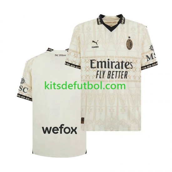 AC Milan Hombre Camiseta Cuarta 2023-2024 Manga Corta AC Milan Hombre Camiseta Cuarta 2023-2024 Manga Corta