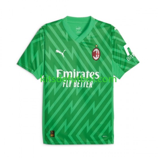 AC Milan Portero Hombre Camiseta de local 2023-2024 Manga Corta AC Milan Portero Hombre Camiseta de local 2023-2024 Manga Corta