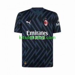 AC Milan Portero Mike Maignan 16 Hombre Camiseta alternativa 2023-2024 Manga Corta