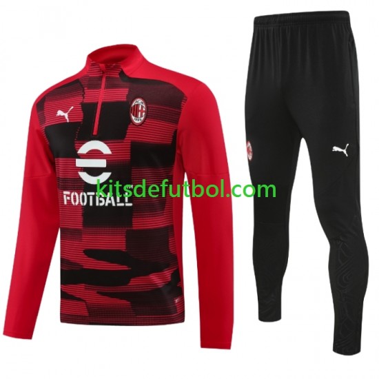 AC Milan Camiseta de Entrenamiento Rojo 2024-2025
