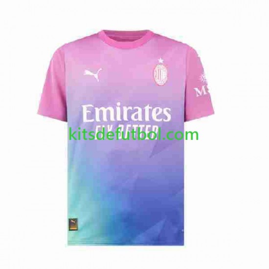 AC Milan Hombre Camiseta alternativa 2023-2024 Manga Corta