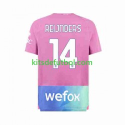 AC Milan Tijjani Reijnders 14 Hombre Camiseta alternativa 2023-2024 Manga Corta