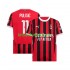 AC Milan UCL Font PULISIC 11 Hombre Camiseta de local 2024-2025 Manga Corta
