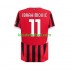 AC Milan ibrahimovic 11 Hombre Camiseta de local 2024-2025 Manga Corta