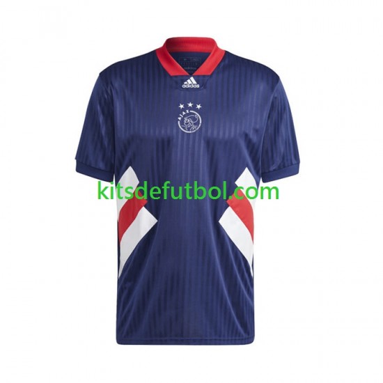 AFC Ajax Icon Retro Hombre Camiseta de local 2022-2023 Manga Corta